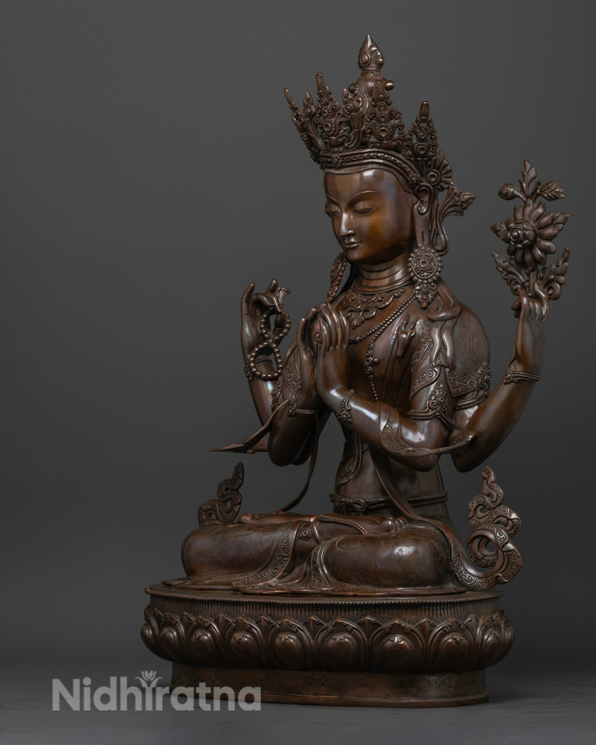 Chenrezig Statue: Sacred Art for Mindfulness