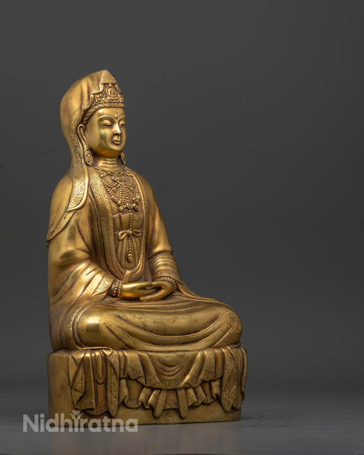 Japanese Style Amitabha Buddha Statue