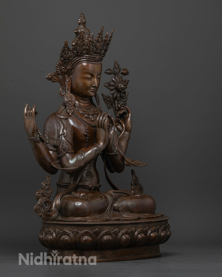 Chenrezig Statue: Sacred Art for Mindfulness