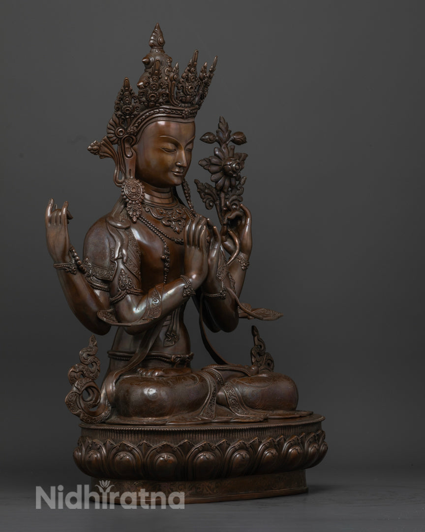 Chenrezig Statue: Sacred Art for Mindfulness