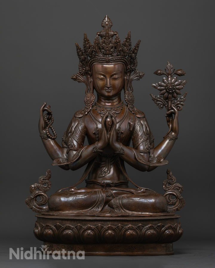 Chenrezig Statue: Sacred Art for Mindfulness