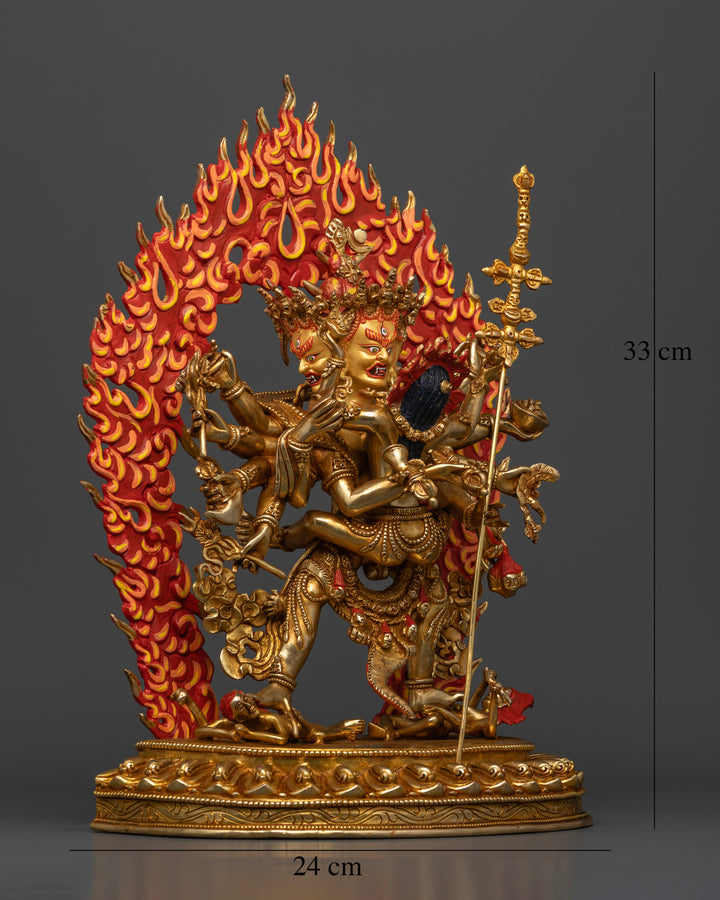 Chakrasamvara and Consort: Symbols of Enlightened Unity