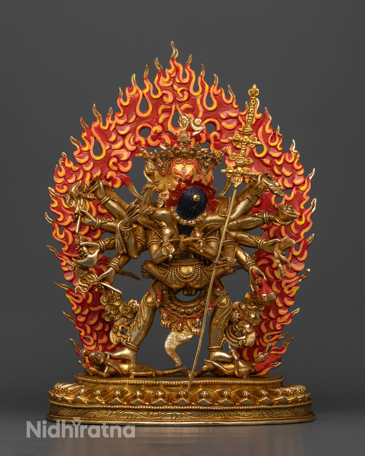 Chakrasamvara and Consort: Symbols of Enlightened Unity