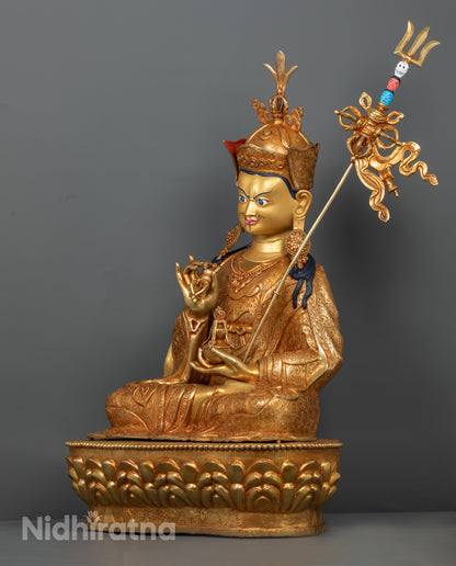 Sacred Guru Tsokye Dorje Statue | Handmade in Nepal