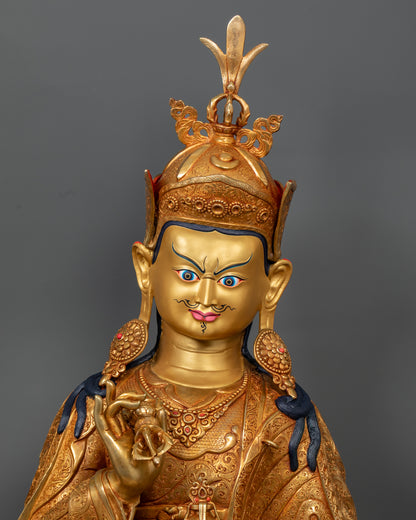 Sacred Guru Tsokye Dorje Statue | Handmade in Nepal