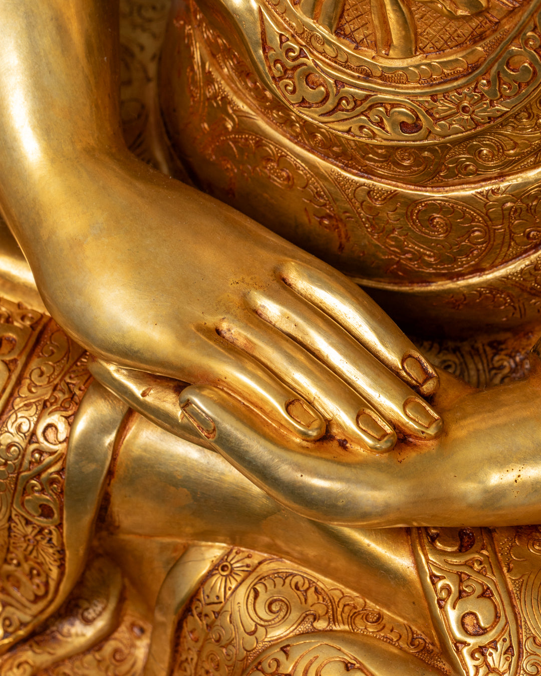 Tibetan Buddhist Santaraksita Statue | Buddhist Monk