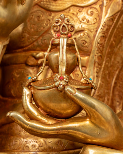 Sacred Guru Tsokye Dorje Statue | Handmade in Nepal