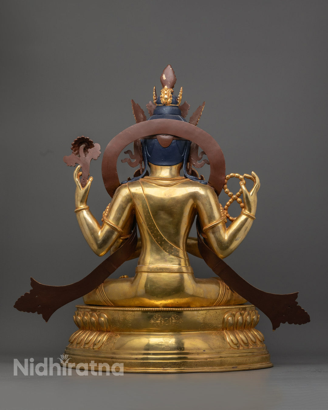 Handcrafted Chenrezig Statue | Himalayan Sacred Art