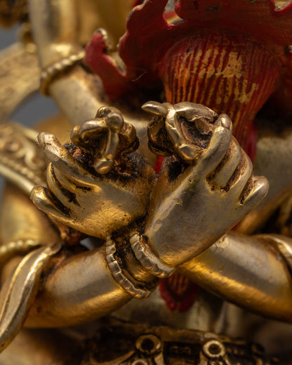 Handcrafted Chakrasamvara Statue | Sacred Tibetan Buddhist Art