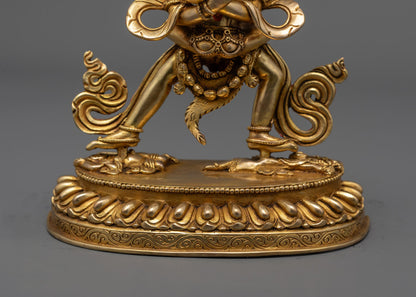 Handcrafted Chakrasamvara Statue | Sacred Tibetan Buddhist Art