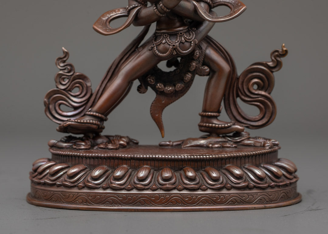Yidam Chakrasamvara Statue | Majestic Buddhist Deity