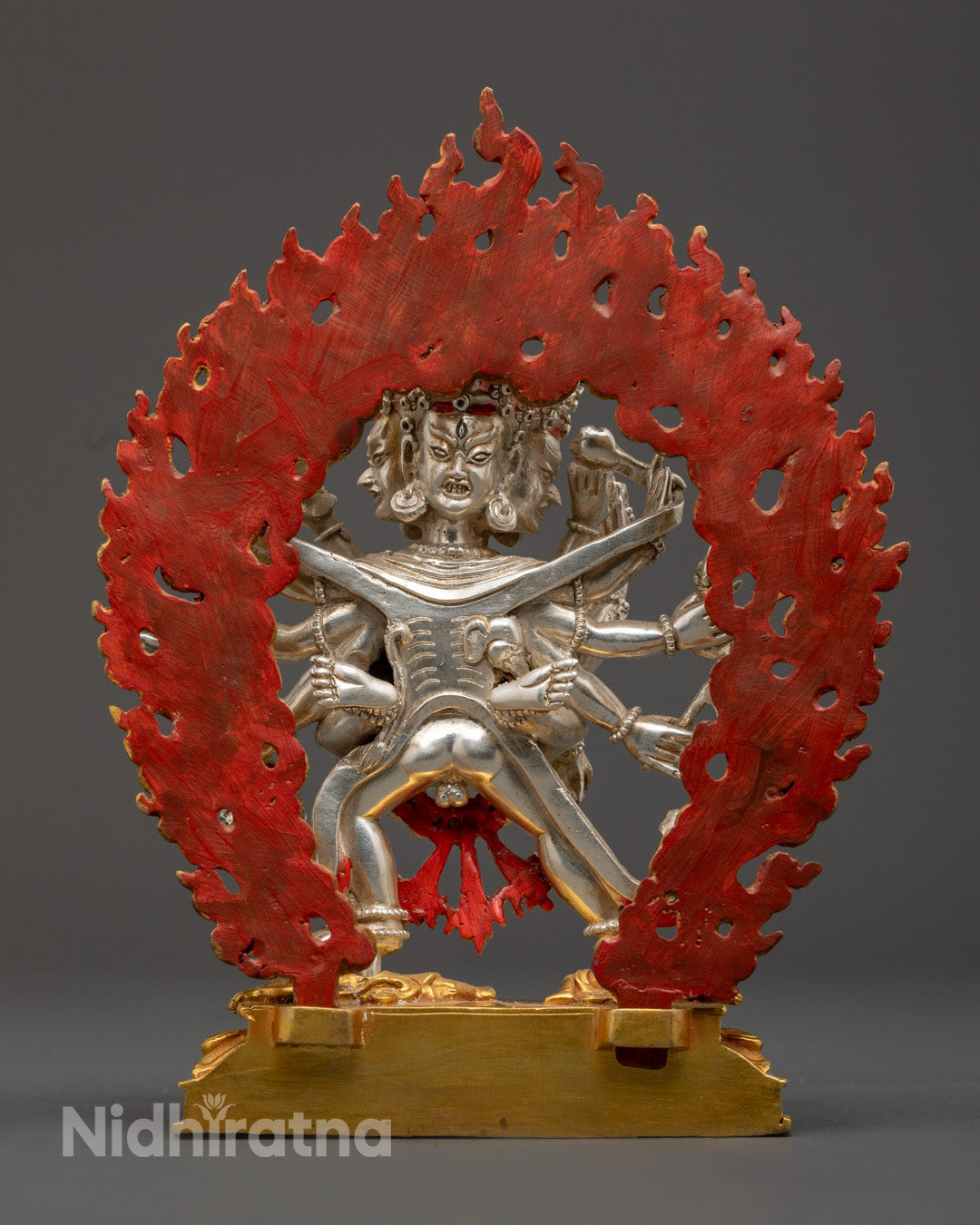 Chakrasamvara Statue | Traditional Tibetan Buddhist Art
