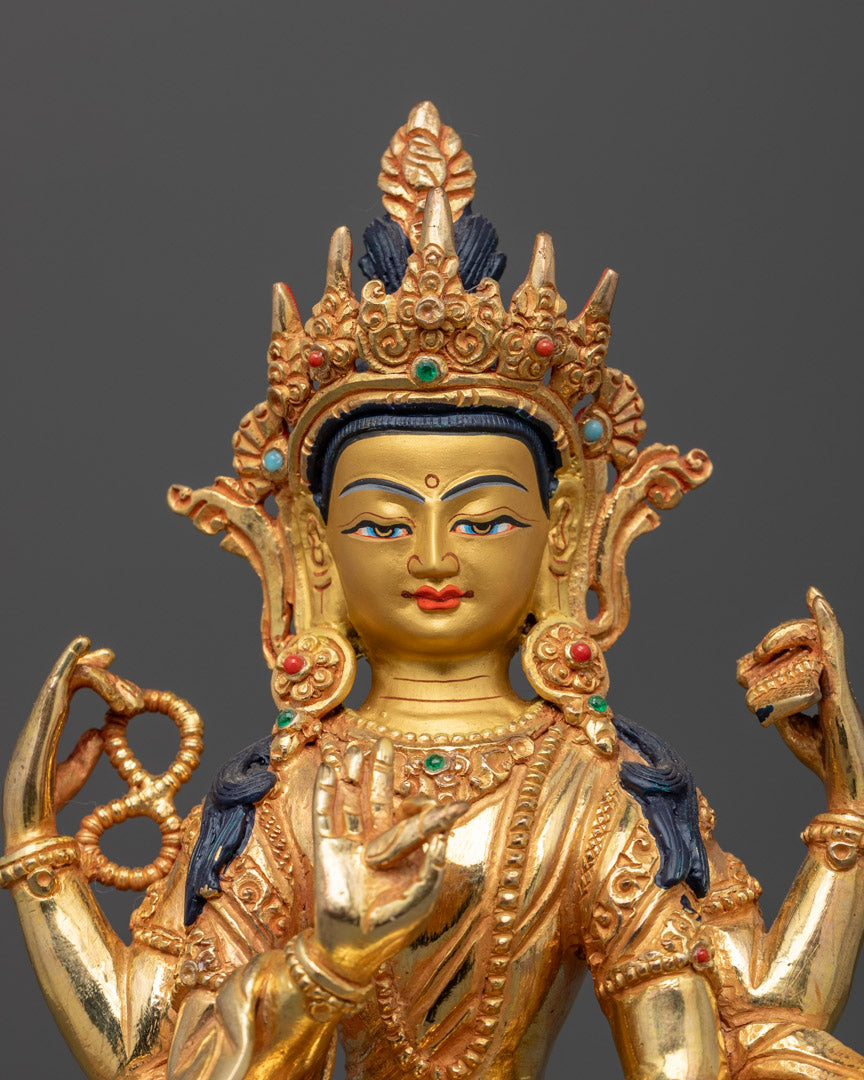 Prajnaparamita Statue: Beautiful Buddhist Idol