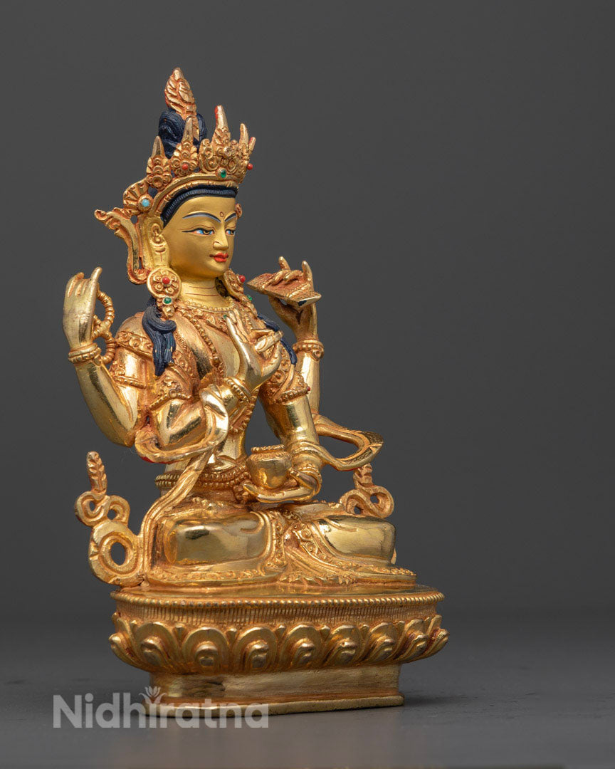 Prajnaparamita Statue: Beautiful Buddhist Idol