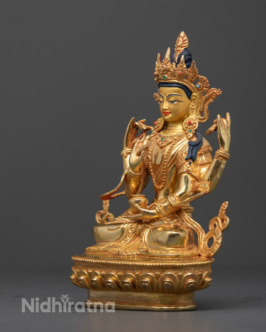 Prajnaparamita Statue: Beautiful Buddhist Idol