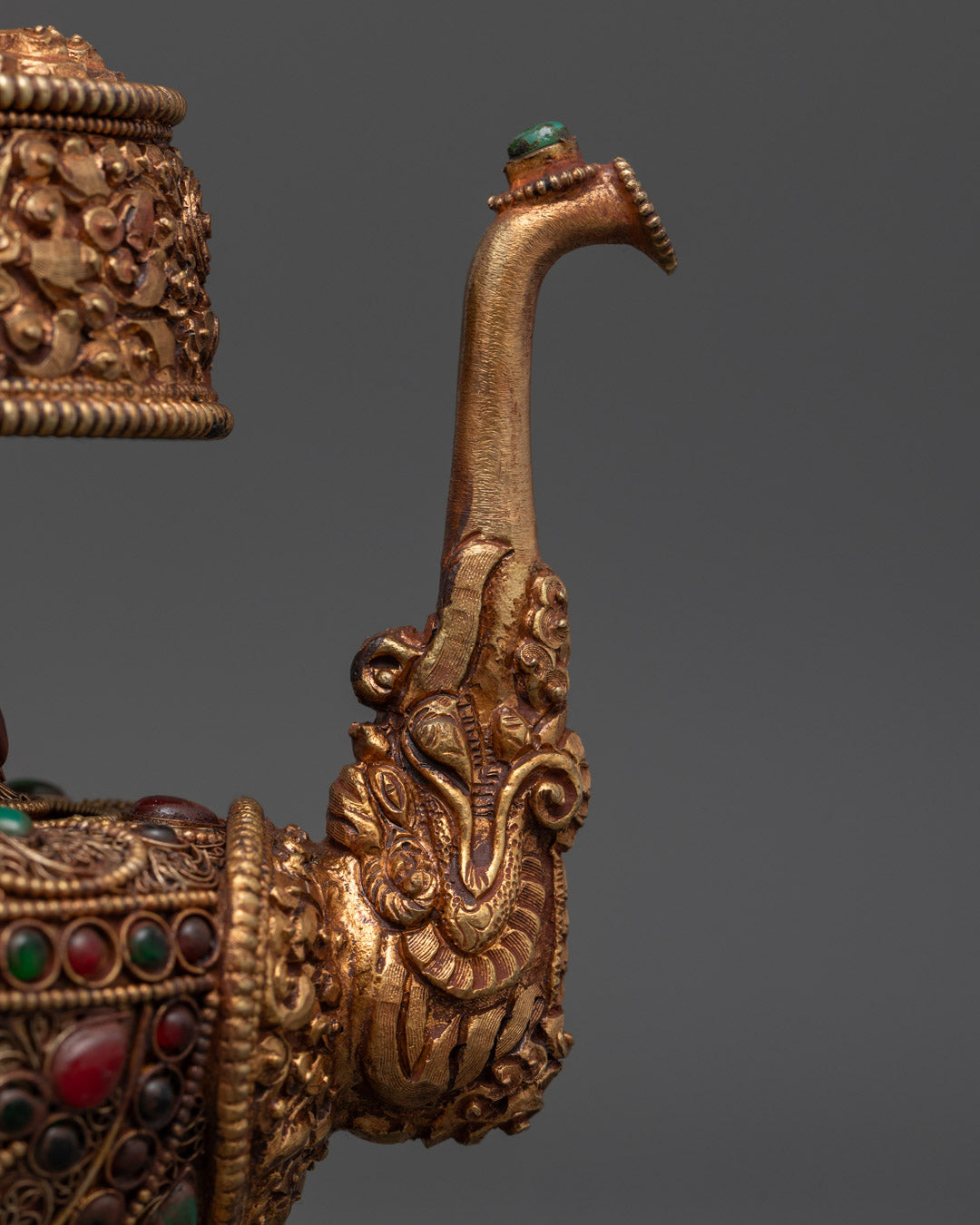 Tibetan Bhumba Water Offering Vase