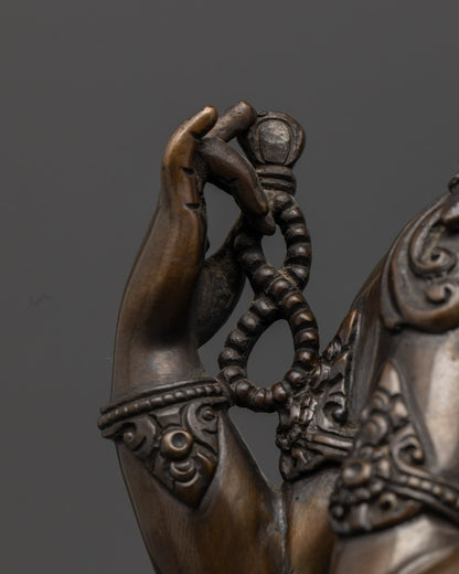 Tibetan Chenrezig Statue | Four-Armed Avalokiteshvara