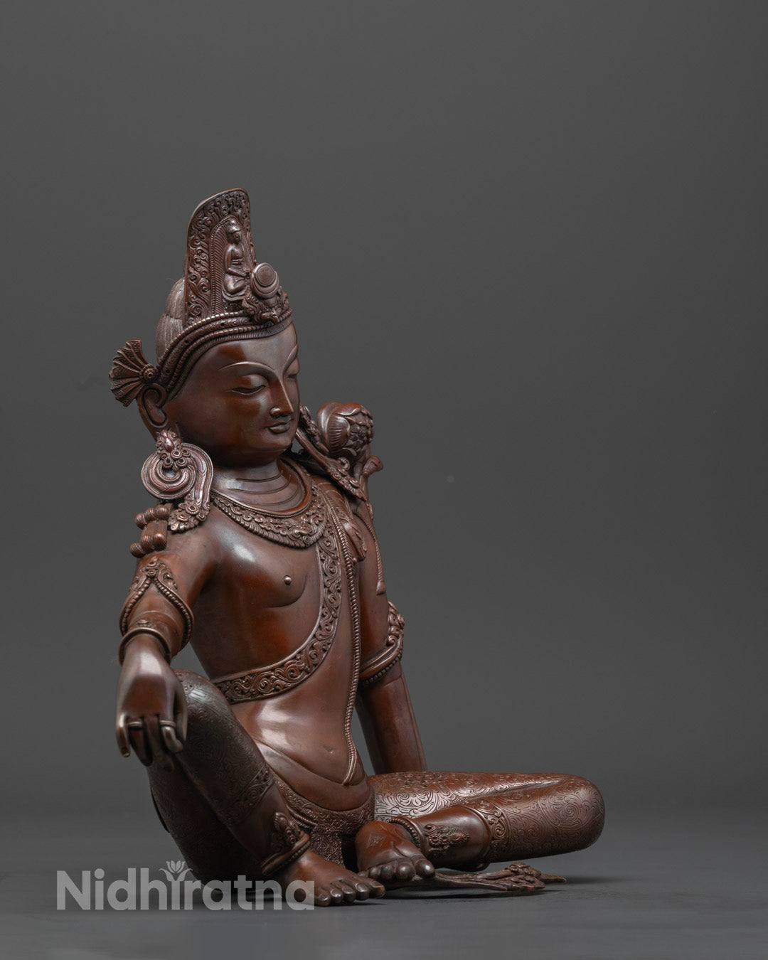 Rare Bodhisattva Chenrezig Statue | Himalayan Sacred Art