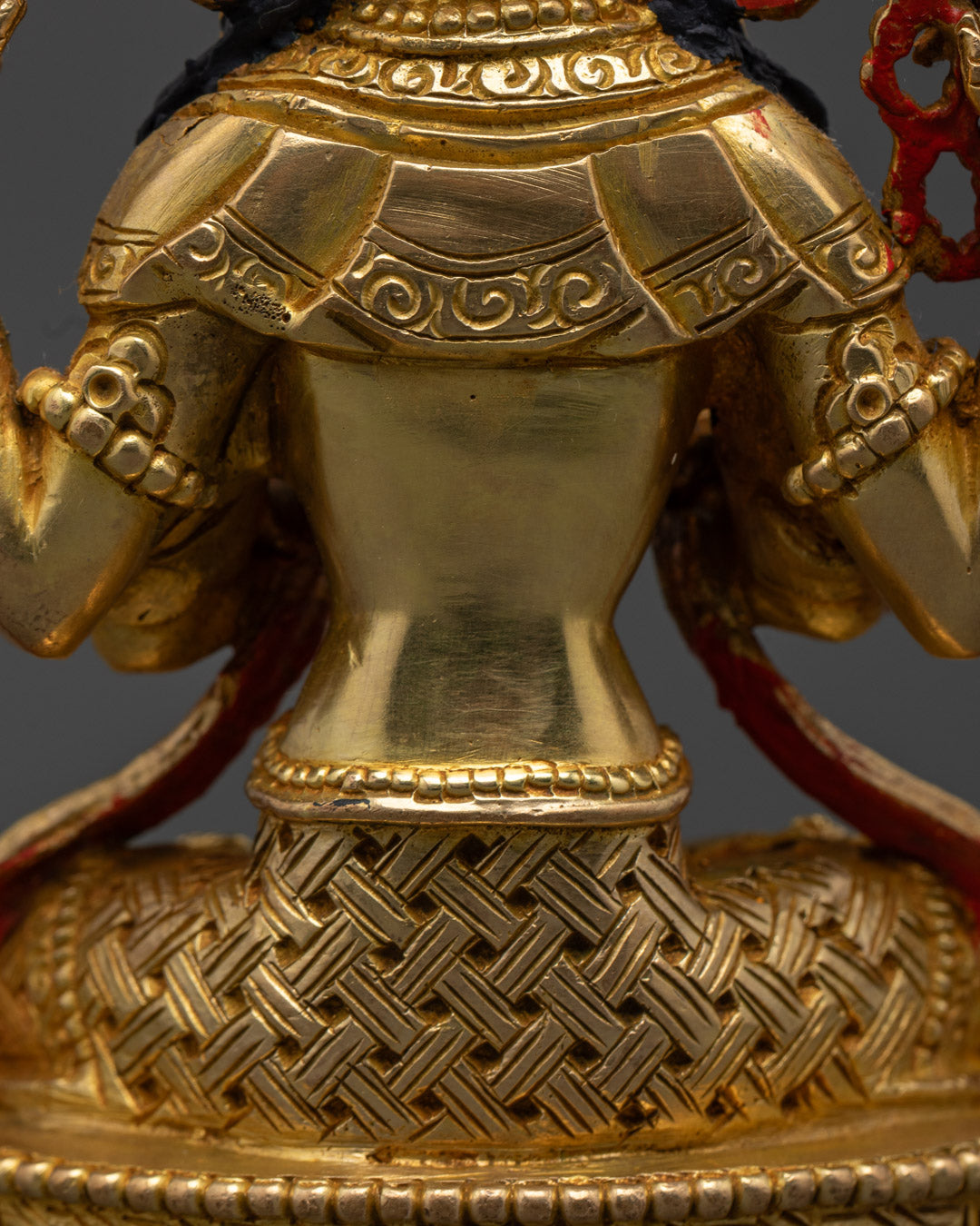Chenrezig Statue | 24k Gold Gilded Avalokiteshvara
