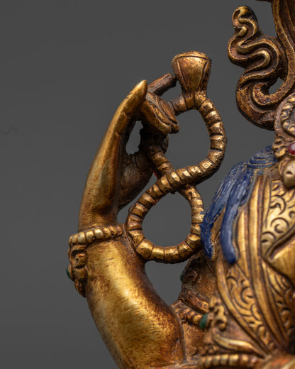 Tibetan Chenrezig Statue | Four-Armed Diety