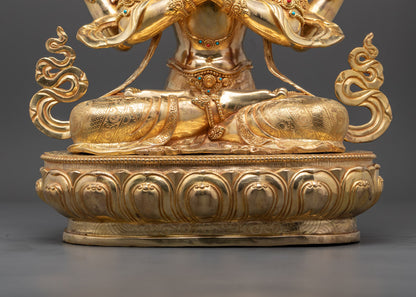 Nepalese Chenrezig Statue | The Bodhisattva's Infinite Compassion