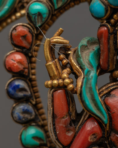 Four-Armed Avalokiteshvara Sculpture | Divine Protector
