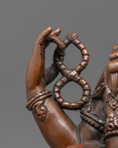 Divine Chenrezig Sculpture | Tibetan Deity for Compassionate Energy