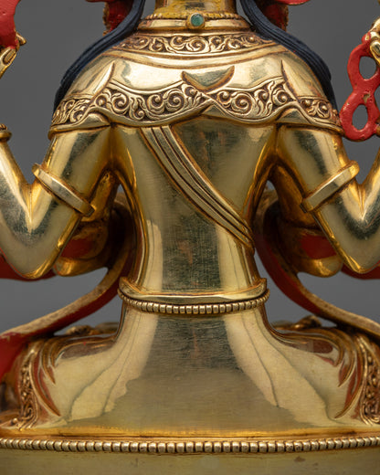 Chenrezig Statue | Peaceful Buddhist Statue for Altar