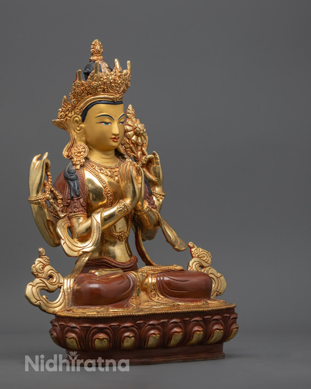 Chenrezig Statue | Handmade Avalokiteshvara Buddhist Art