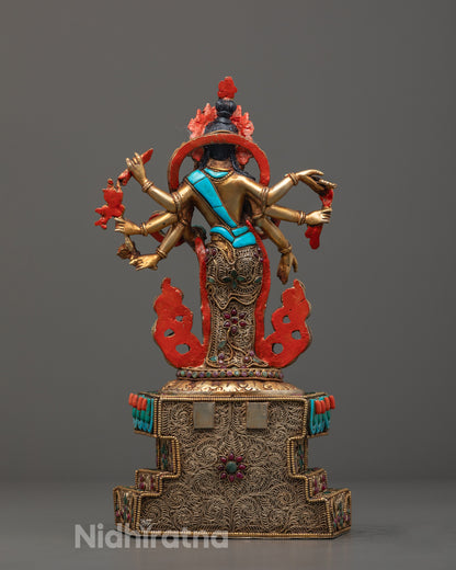 Majestic Standing Chenrezig Statue | Manifestation of Avalokiteshvara
