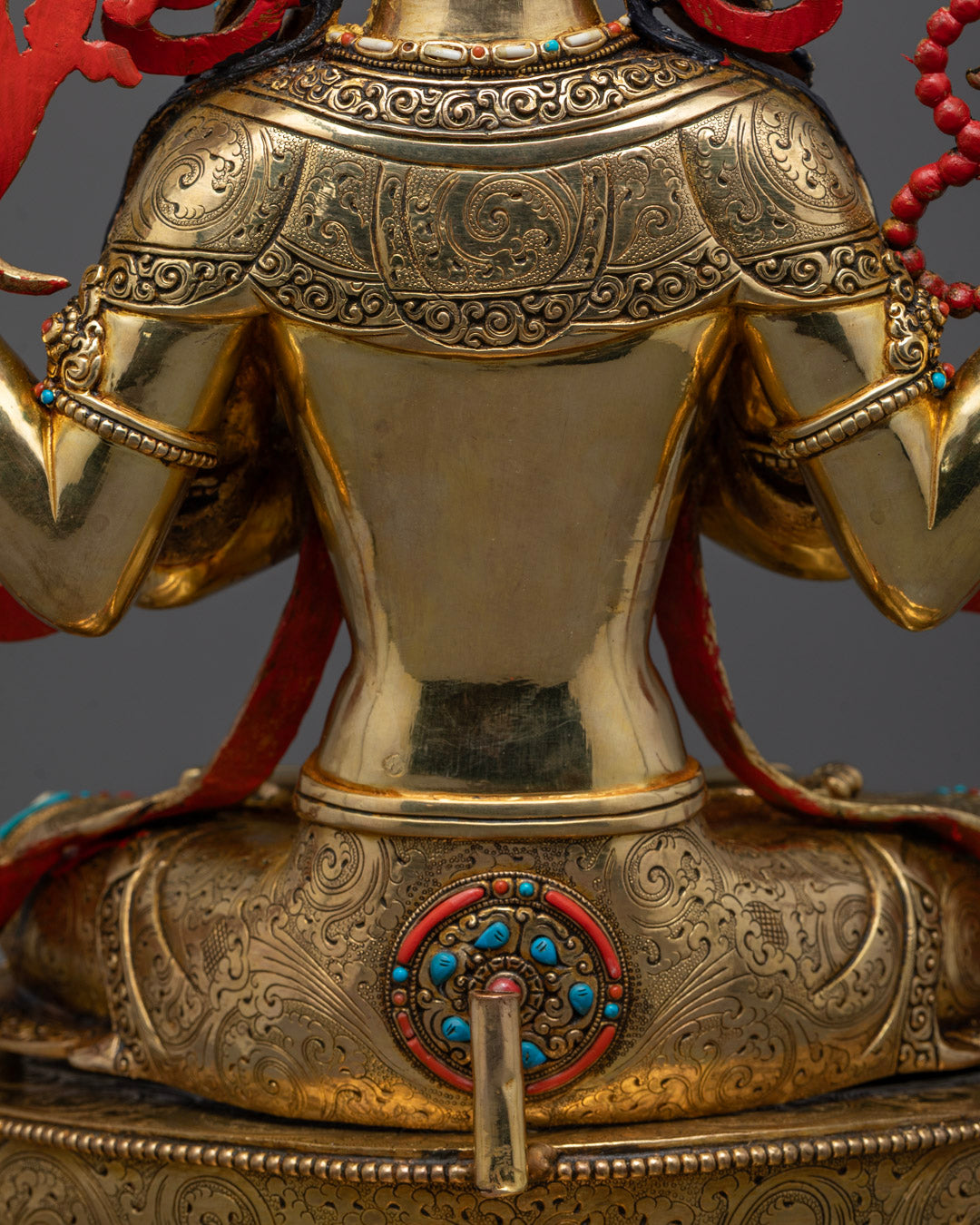 Hand Carved Chenrezig Statue | Ideal Gift for Spiritual Healing