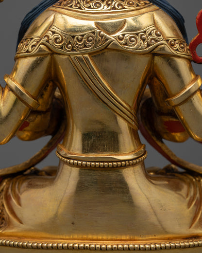 Chenrezig Statue | Handcrafted Copper Sculpture with Fine Detail