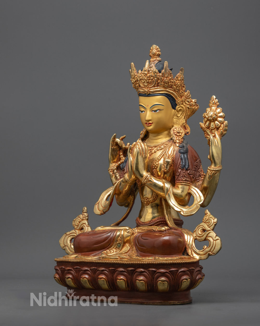 Chenrezig Statue | Handmade Avalokiteshvara Buddhist Art