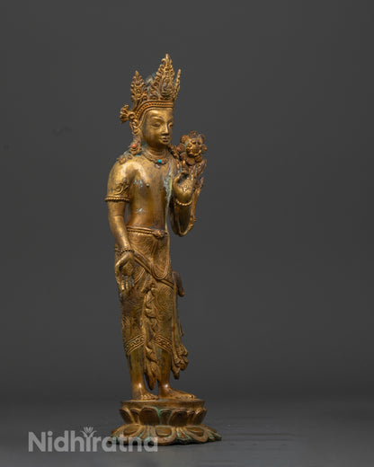 Buddhist Statue of Padmapani Lokeshvara Statues