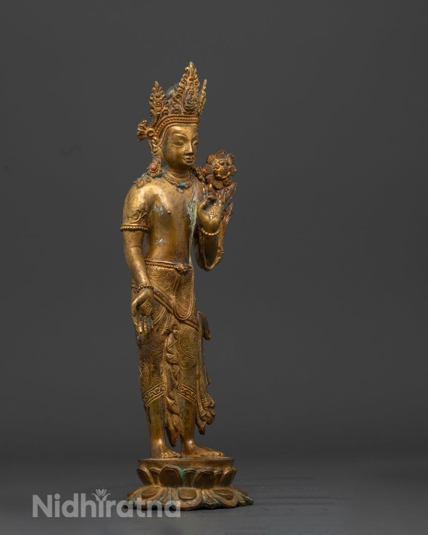 Buddhist Statue of Padmapani Lokeshvara Statues