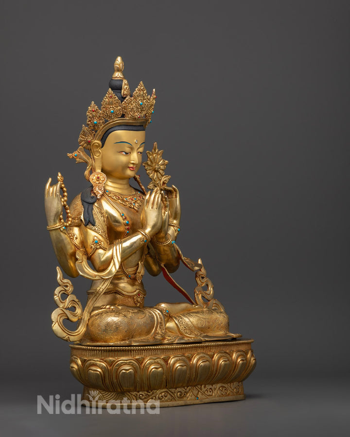 Unique Chenrezig Statue | Himalayan Sacred Art