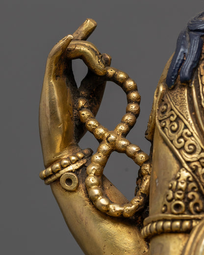 Tibetan Chenrezig Deity Statue | For Home Decor