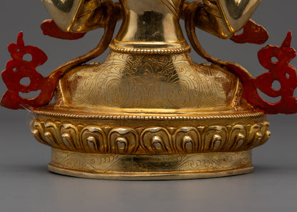 Chenrezig (Avalokiteshvara) Statue | Traditional Buddhist Art