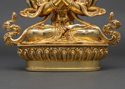 Chenrezig Statue | Peaceful Buddhist Statue for Altar