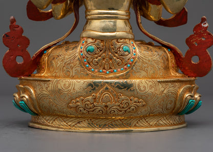 Sacred Chenrezig Statue | Traditional Hand-Crafted Artwork