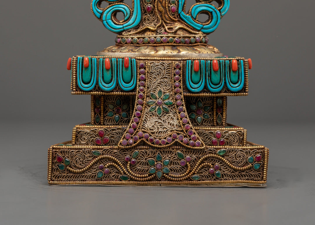 Majestic Standing Chenrezig Statue | Manifestation of Avalokiteshvara