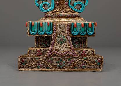 Majestic Standing Chenrezig Statue | Manifestation of Avalokiteshvara