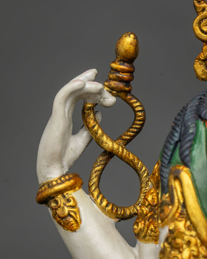 Chenrezig Statue | Hand-Painted Compassionate Bodhisattva Figurine