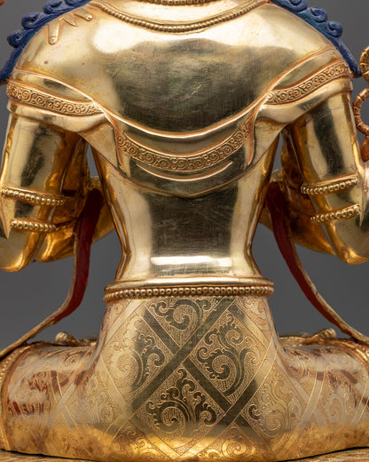 Nepalese Chenrezig Statue | The Bodhisattva's Infinite Compassion