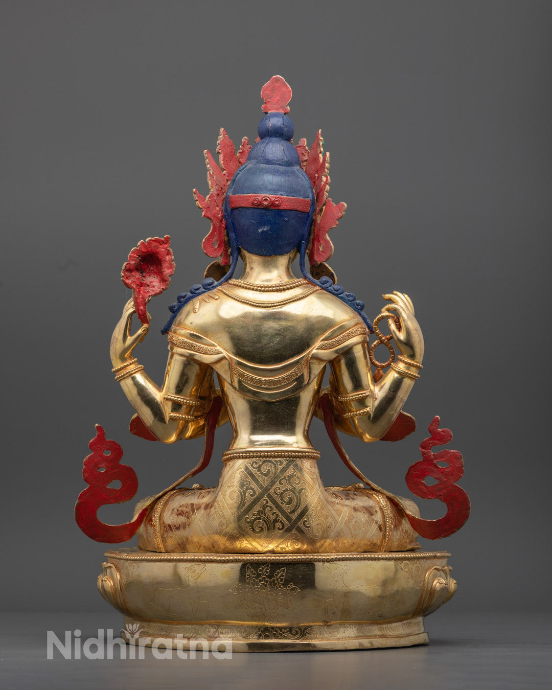 Nepalese Chenrezig Statue | The Bodhisattva's Infinite Compassion