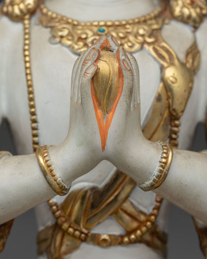 Color Chenrezig Statue | The Bodhisattva of Compassion