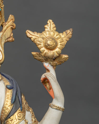 Color Chenrezig Statue | The Bodhisattva of Compassion