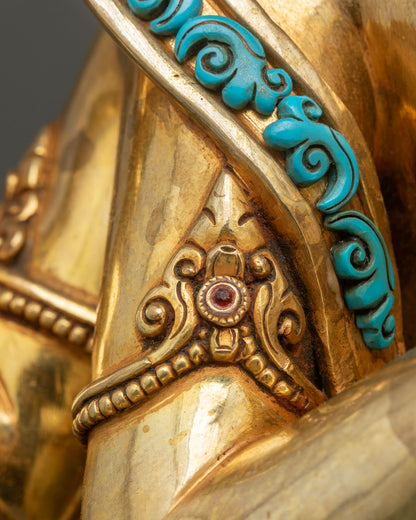 Four-Armed Chenrezig Statue | Large-Sized Tibetan Buddhist Altarpiece