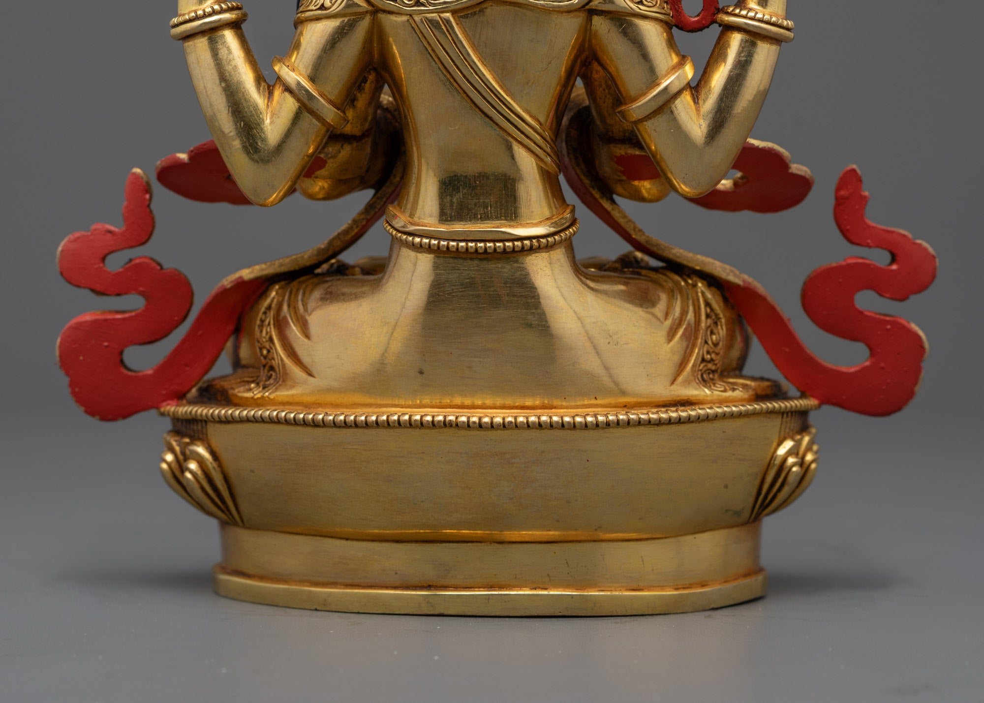 Chenrezig Statue | Handcrafted Copper Sculpture with Fine Detail