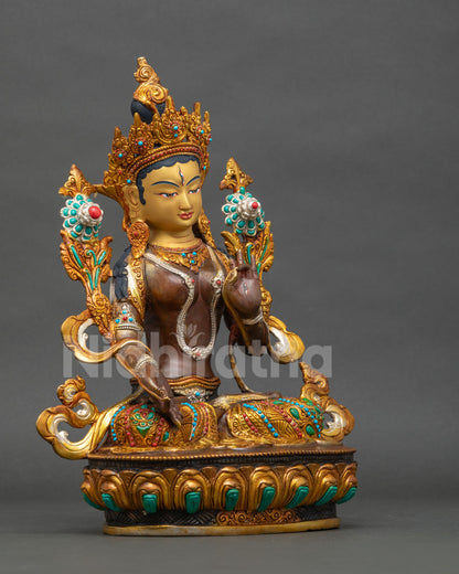 White Tara Statue